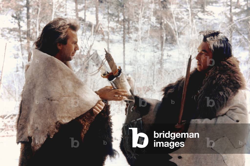 Kevin Costner And Graham Greene, Dances With Wolves 1990 Directed By Kevin Costner