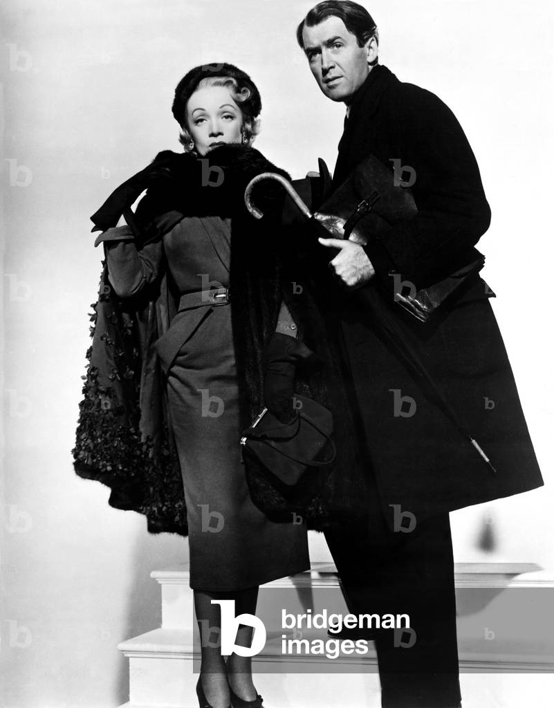 Marlene Dietrich And James Stewart