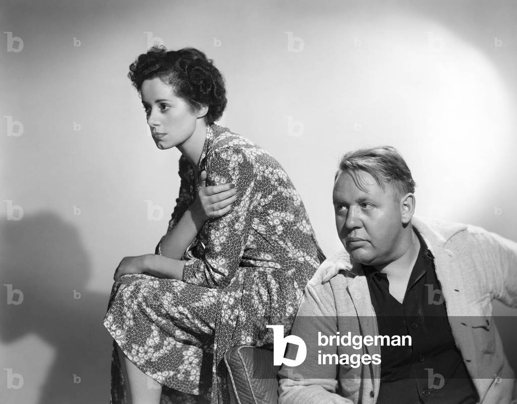Elsa Lanchester And Charles Laughton