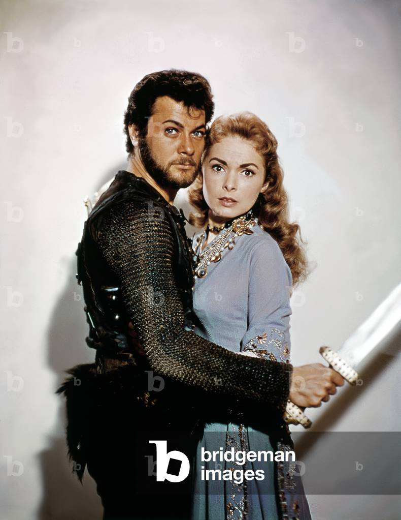 Tony Curtis And Janet Leigh, The Vikings 1958 (film still)