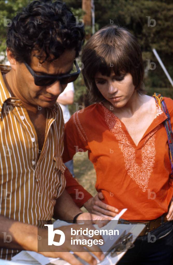 On The Set, Jane Fonda.