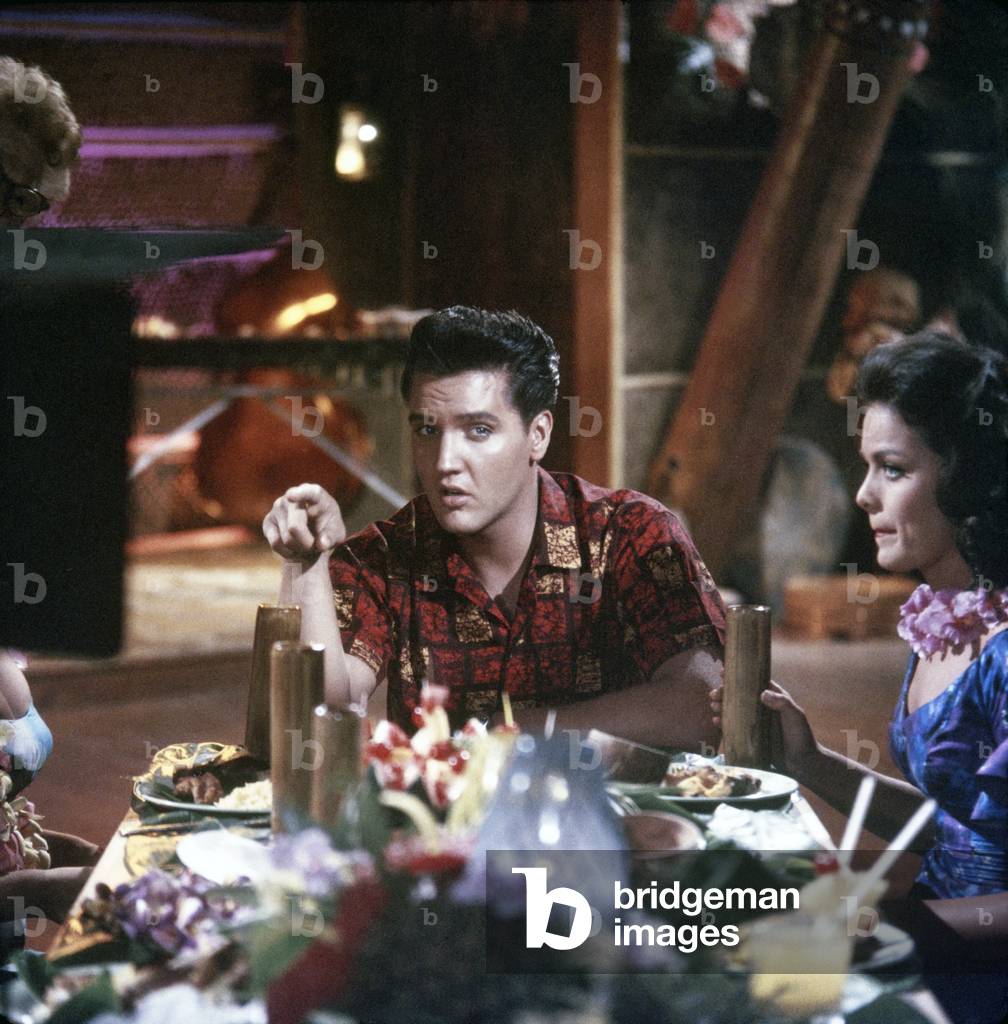 Elvis Presley And Joan Blackman, Blue Hawaii 1961 Directed By Norman Taurog