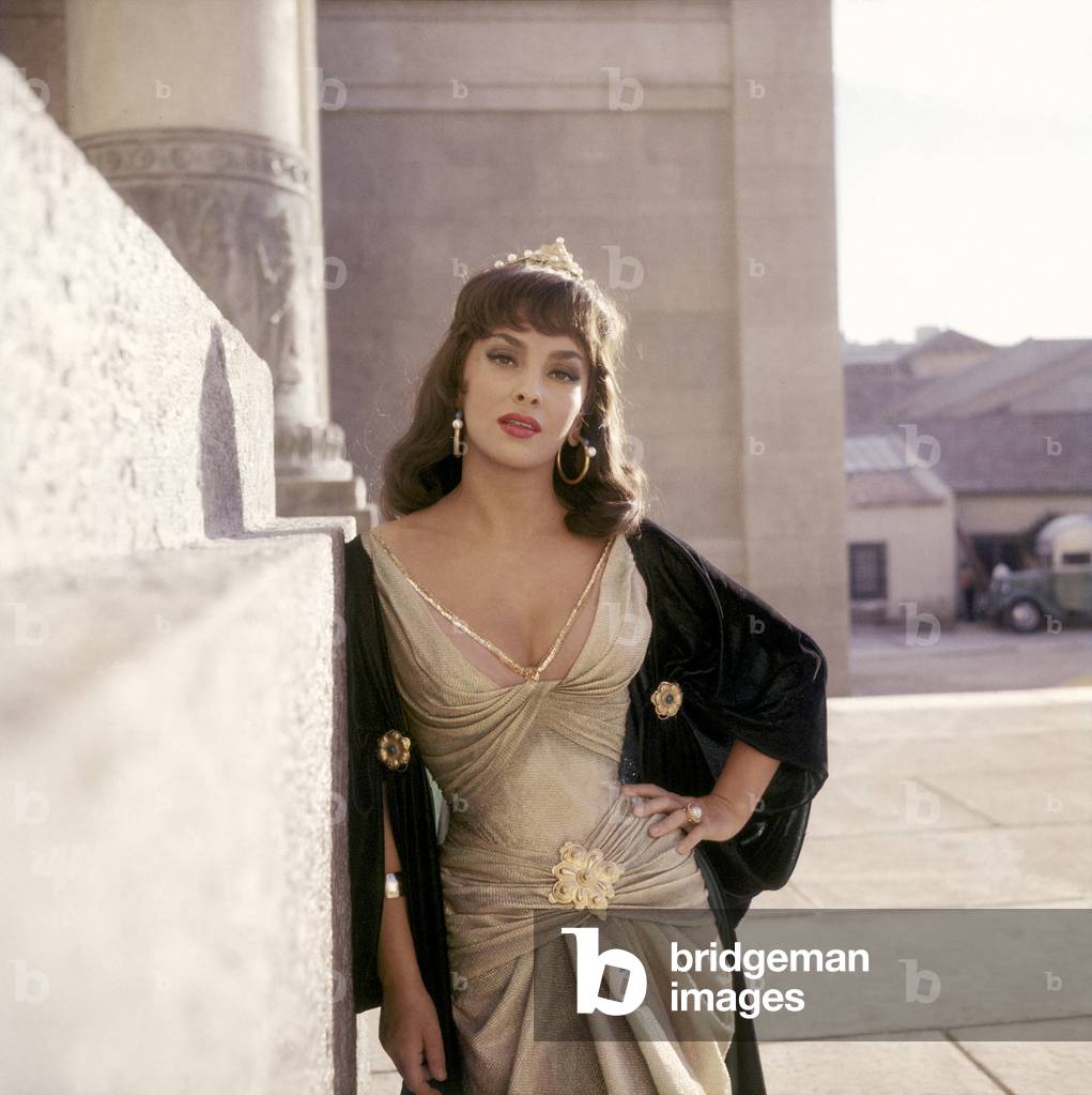 On The Set, Gina Lollobrigida