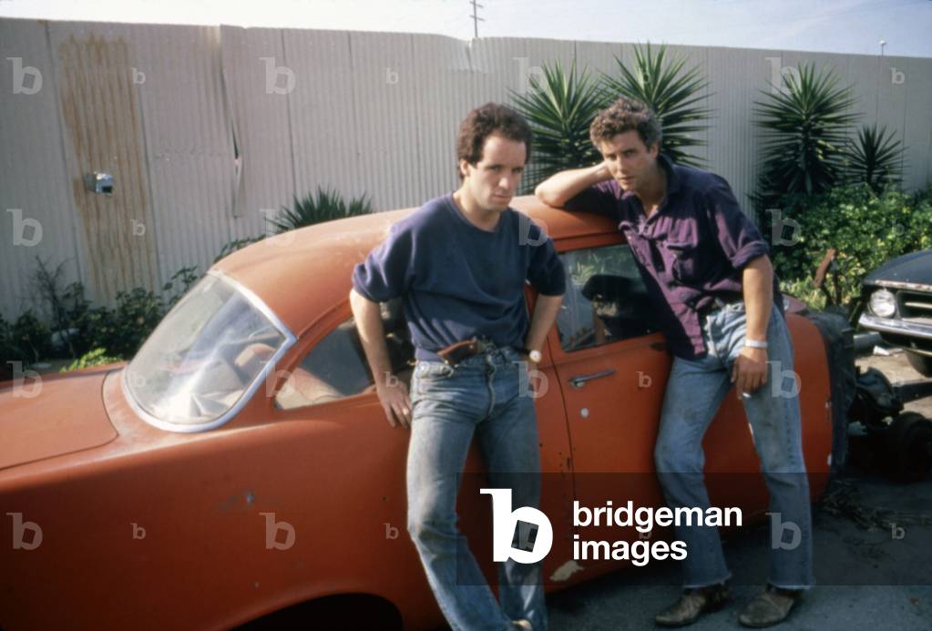 John Pankow And William Petersen, To Live And Die In L.A. 1985 Directed By William Friedkin