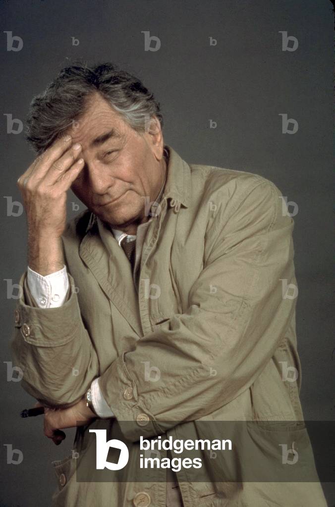 telefilm COLUMBO: STRANGE BEDFELLOWS, Peter Falk (inspecteur Columbo), 1995 COLUMBO TV, 1971-2003 (photo)