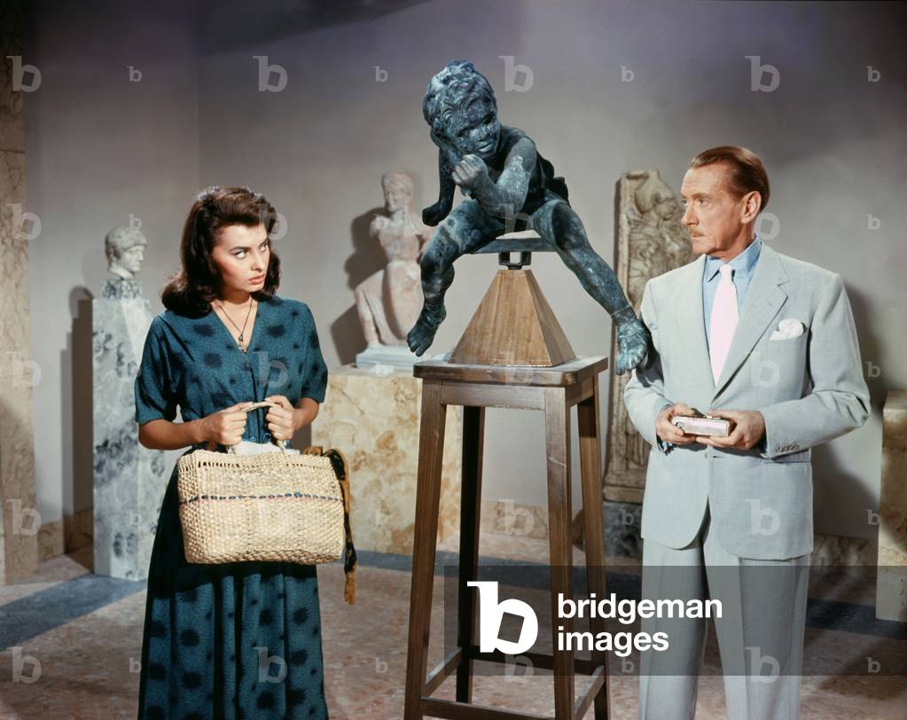Sophia Loren And Clifton Webb, Boy On A Dolphin 1957 Directed By Jean Negulesco