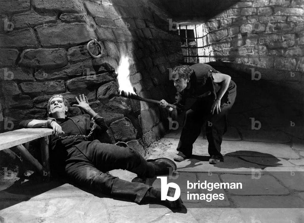 Boris Karloff And Dwight Frye