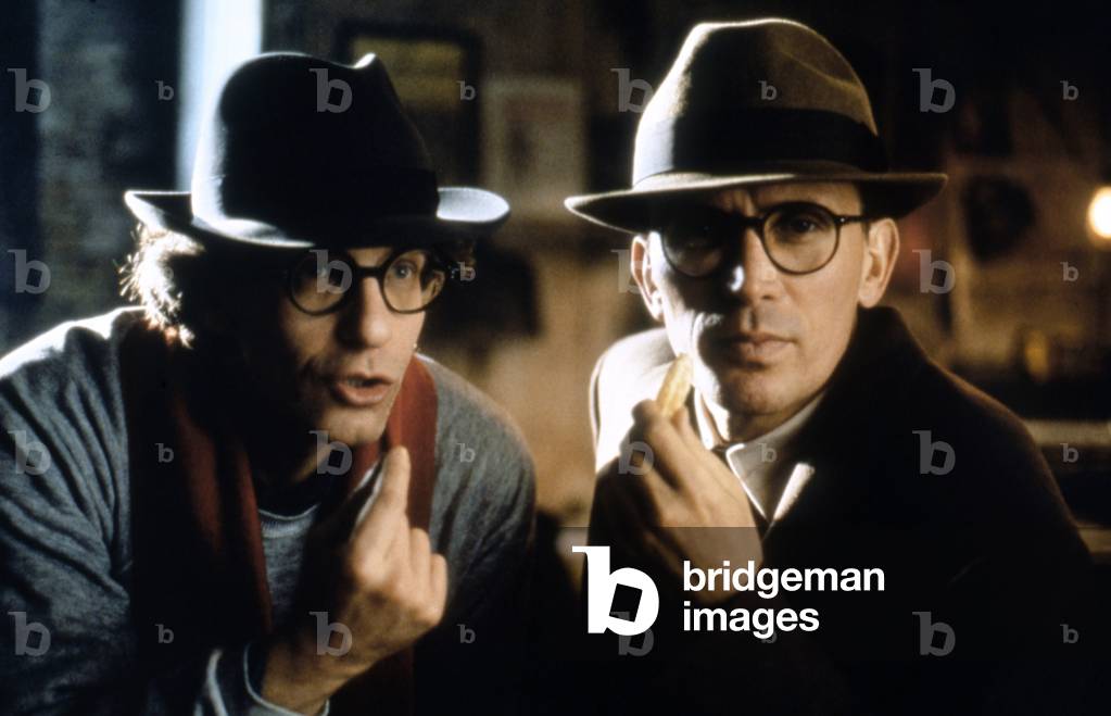 On The Set, David Cronenberg With Peter Weller.