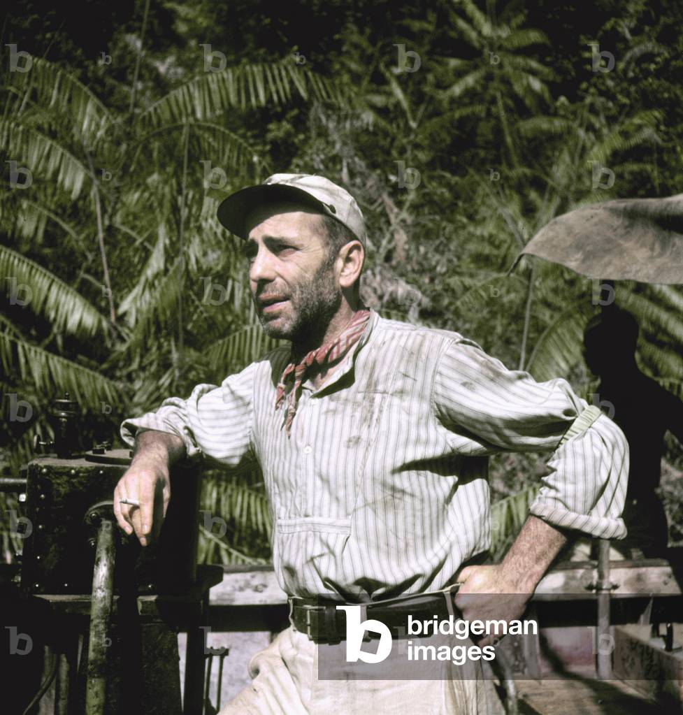 Humphrey Bogart, The African Queen 1951 Directed By John Huston