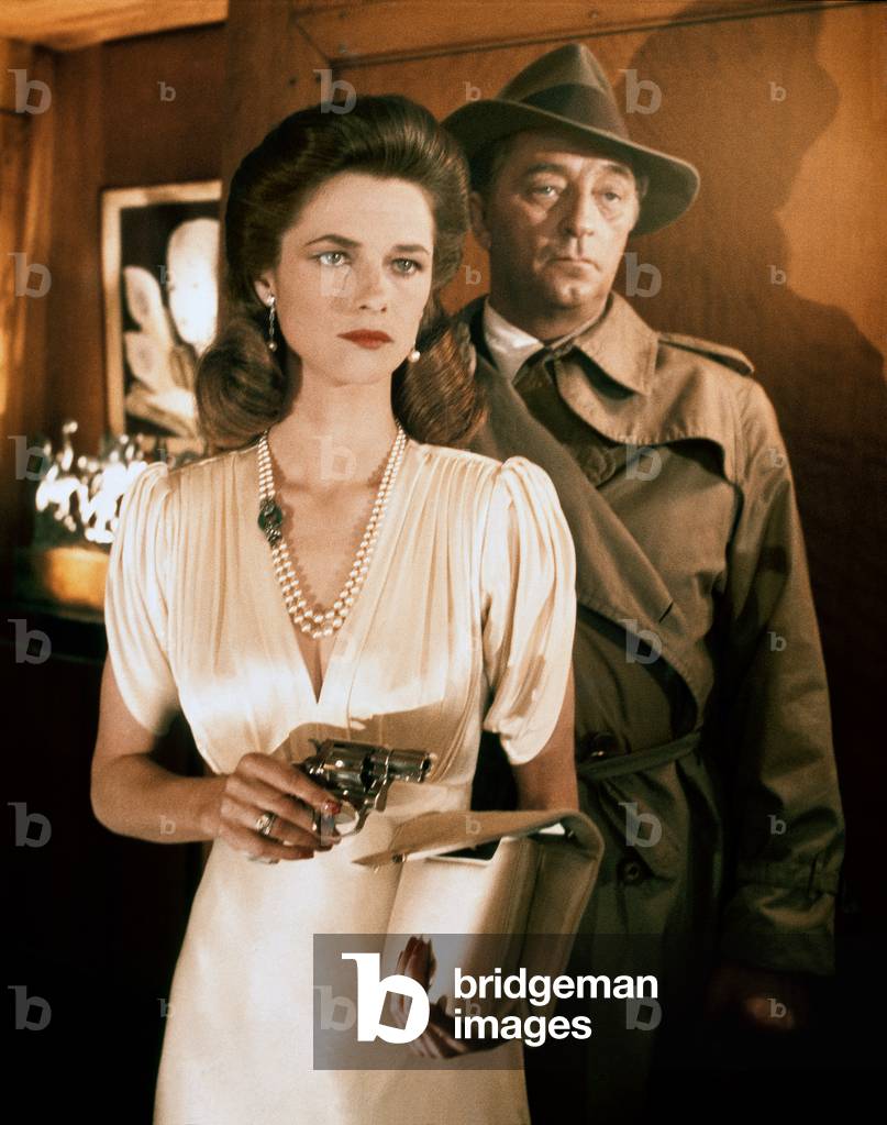 Charlotte Rampling And Robert Mitchum