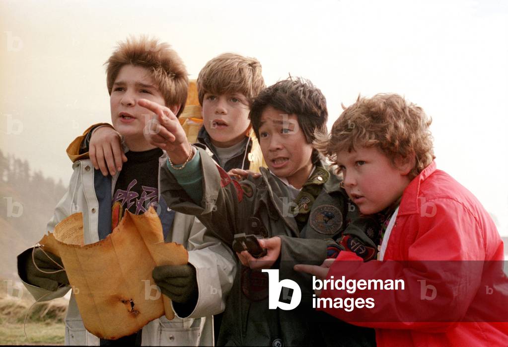 Jeff Cohen, Sean Astin, Jonathan Ke Quan And Corey Feldman.