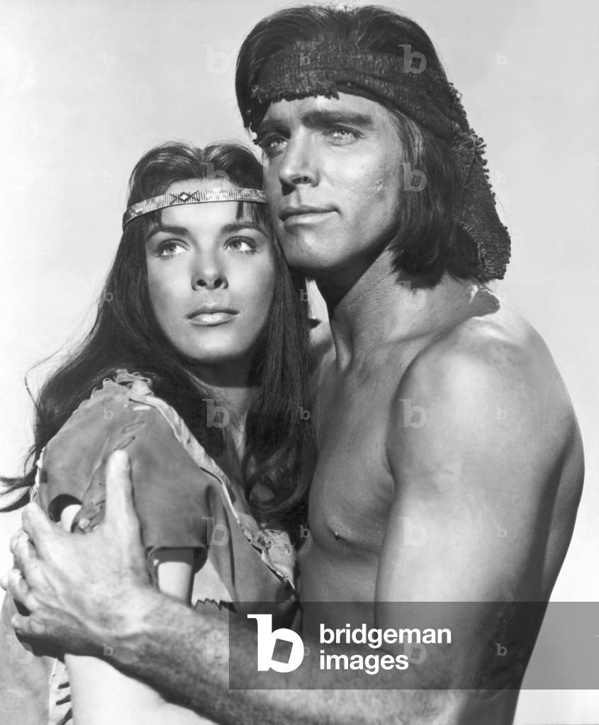 Jean Peters And Burt Lancaster, Apache 1954 Directed By Robert Aldrich