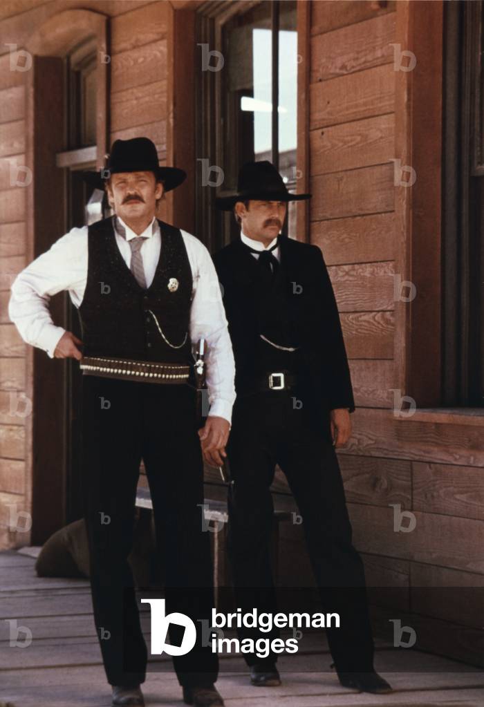 Michael Madsen And Kevin Costner, Wyatt Earp 1994 Directed By Lawrence Kasdan