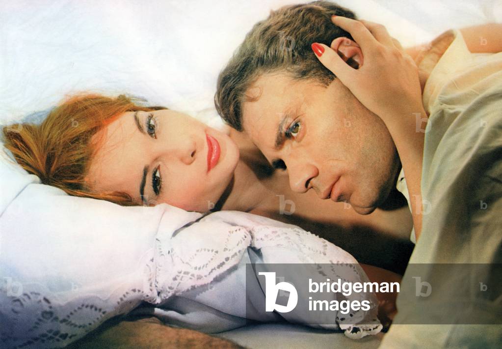 Francoise Arnoul And Christian Marquand