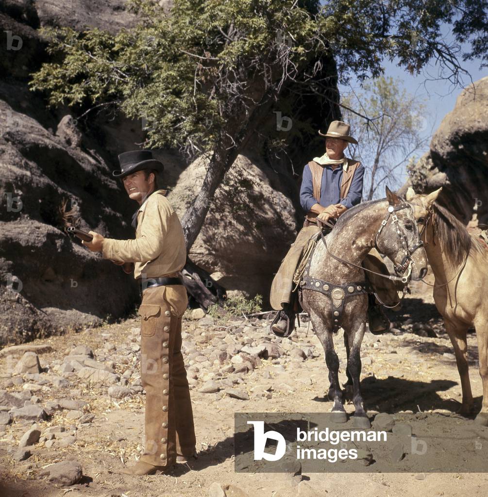 James Caan And John Wayne, El Dorado 1967 Directed By Howard Hawks