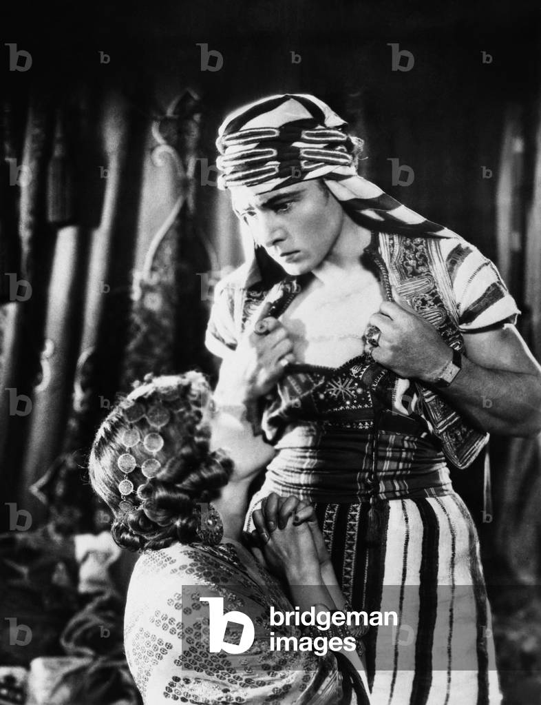 Vilma Banky And Rudolph Valentino