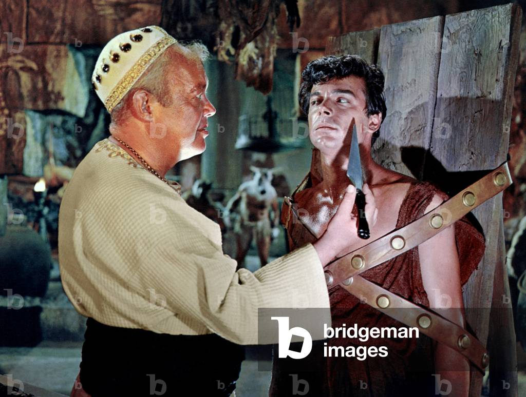 Berry Kroeger Et Sal Ponti, Atlantis,The Lost Continent 1961 Directed By George Pal