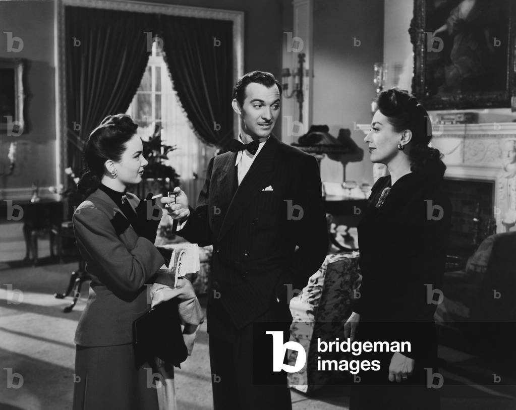 Ann Blyth, Zachary Scott And Joan Crawford