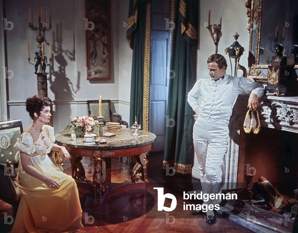 Jean Simmons And Marlon Brando, Desiree 1954 Directed By Henry Koster