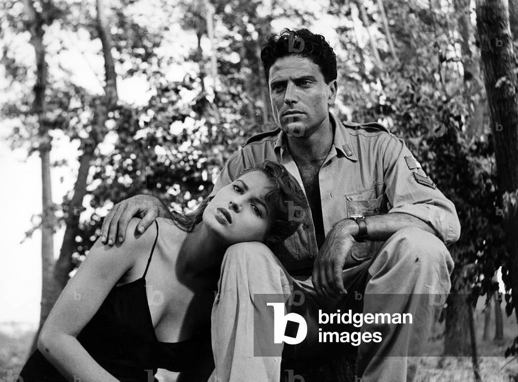 Silvana Mangano And Raf Vallone