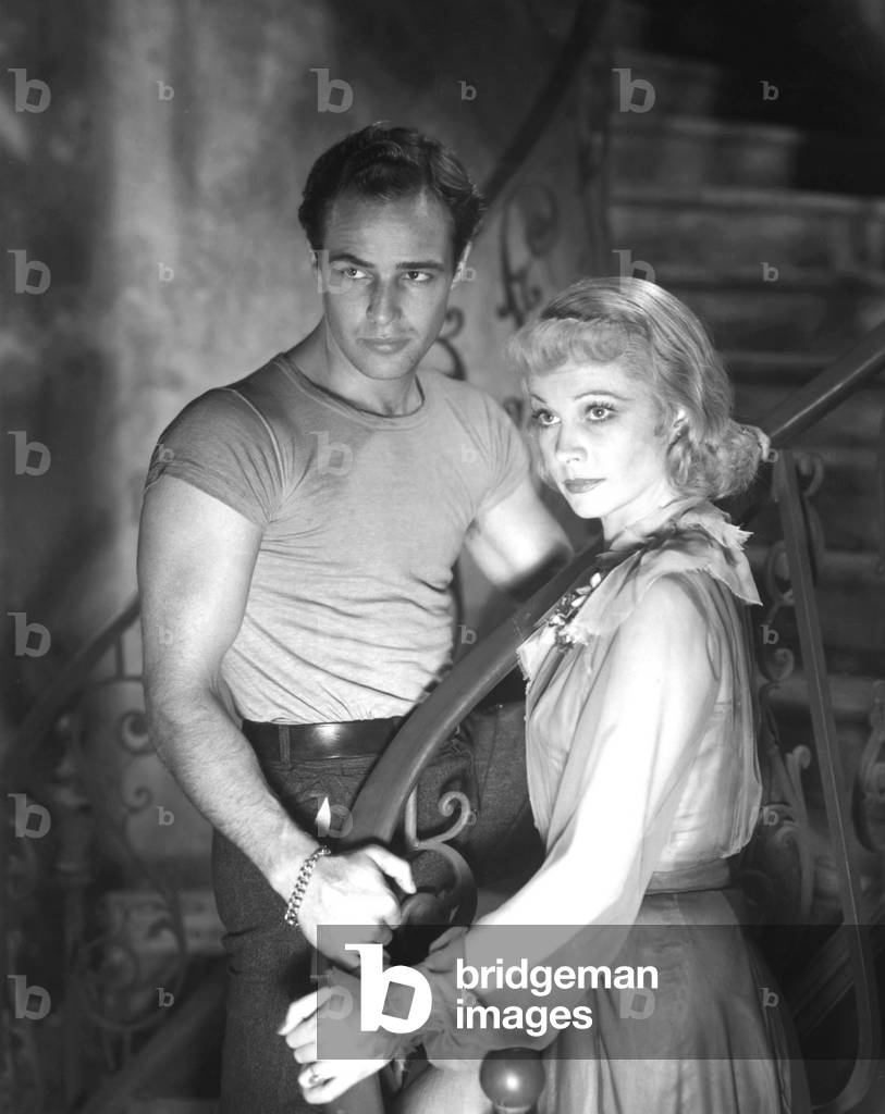 Marlon Brando And Vivien Leigh