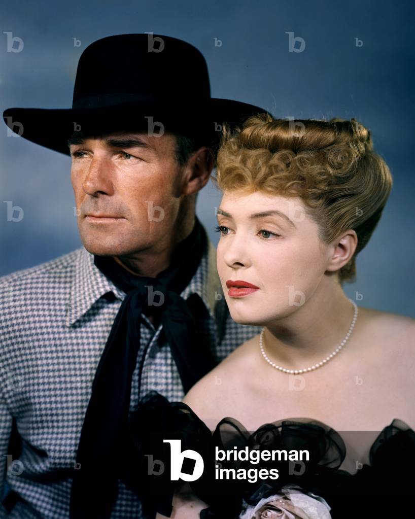 Randolph Scott And Ann Richards, Badman'S Territory 1946 Directed By Tim Whelan