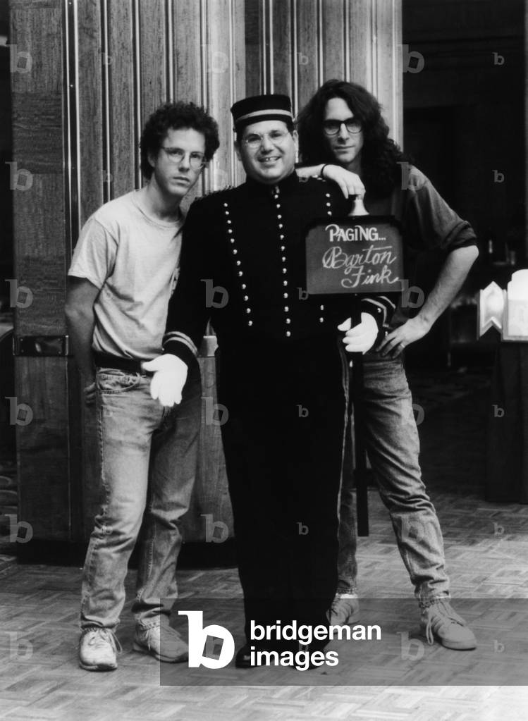 On The Set, Ethan And Joel Coen , Barton Fink 1991 Directed By Ethan And Joel Coen