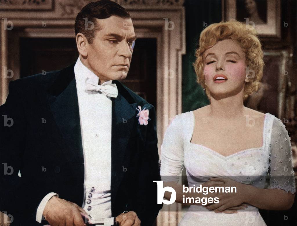 Laurence Olivier And Marilyn Monroe