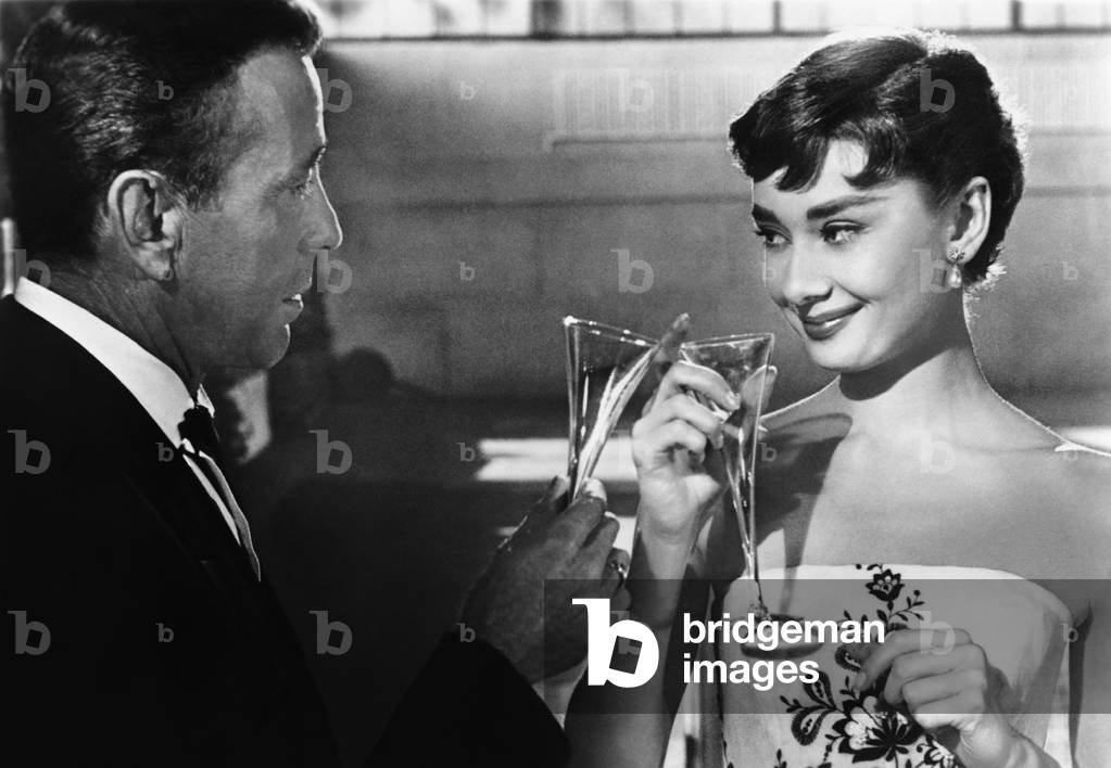 Humphrey Bogart And Audrey Hepburn
