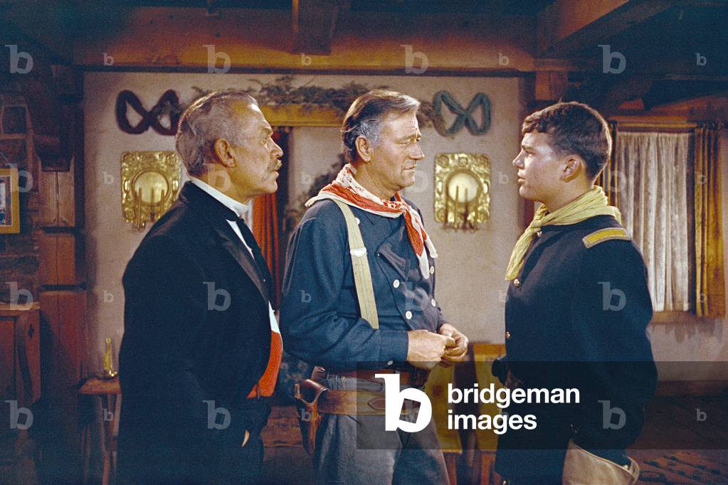 Ward Bond As Rev. Capt. Samuel Johnson Clayton (Left) John Wayne As Ethan Edwards (Center), And Patrick Wayne As Lt. Greenhill (Right) In Warner Home VideoS Newly Remastered And Restored Special Edition Dvd Of 