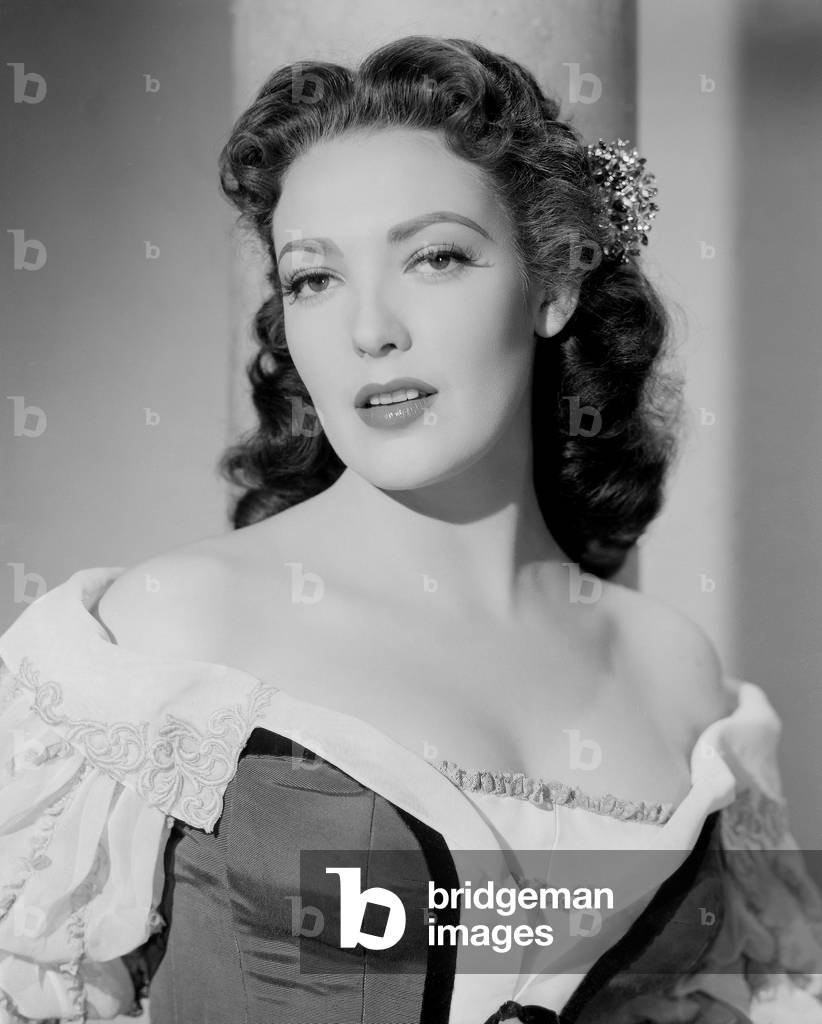 Linda Darnell, Blackbeard, The Pirate 1952 Directed By Raoul Walsh