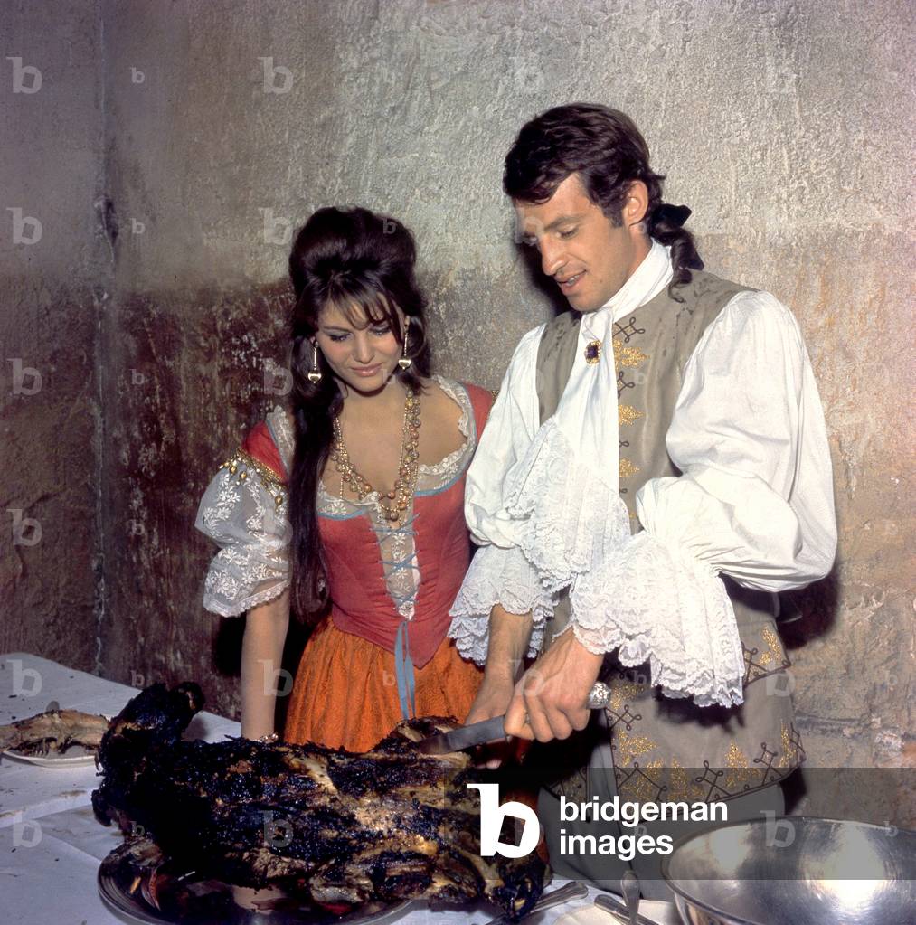 Claudia Cardinale And Jean-Paul Belmondo, Cartouche 1962 De Philippe De Broca