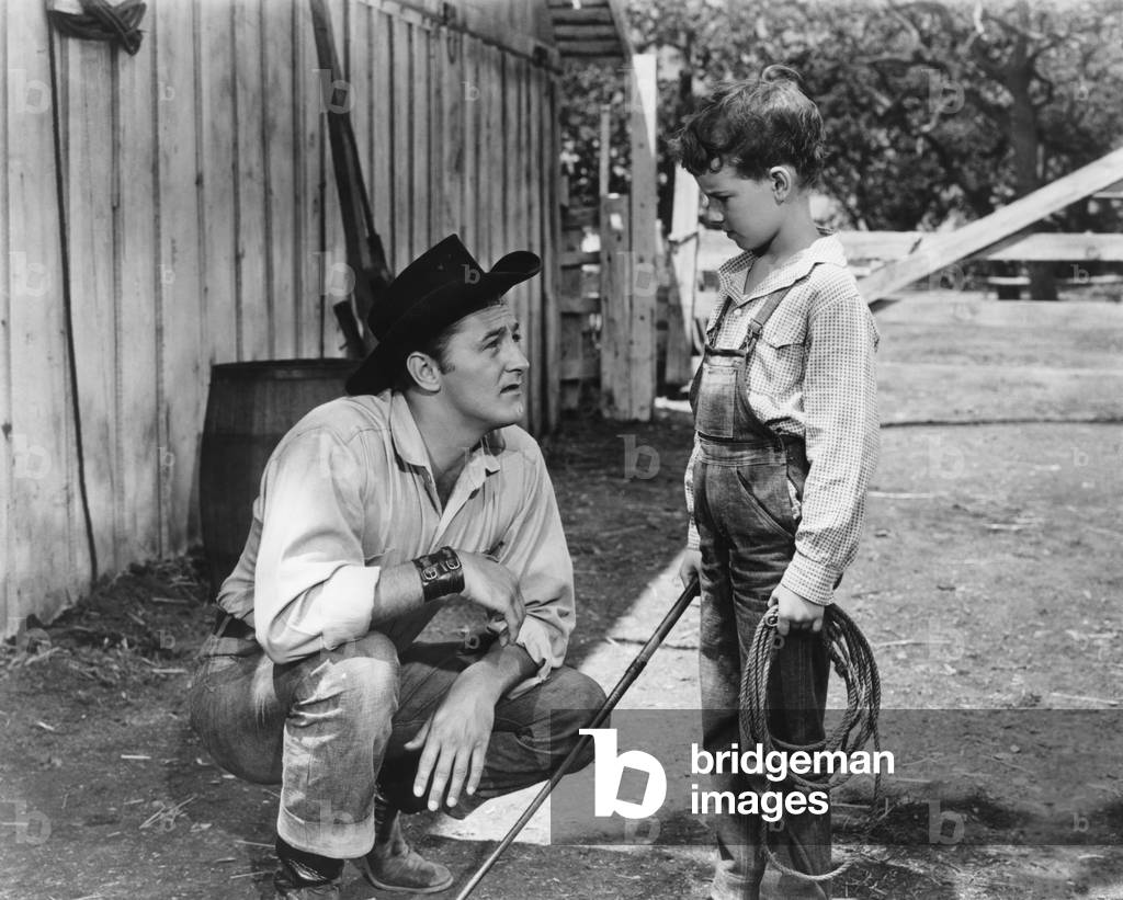 Robert Mitchum And Peter Miles