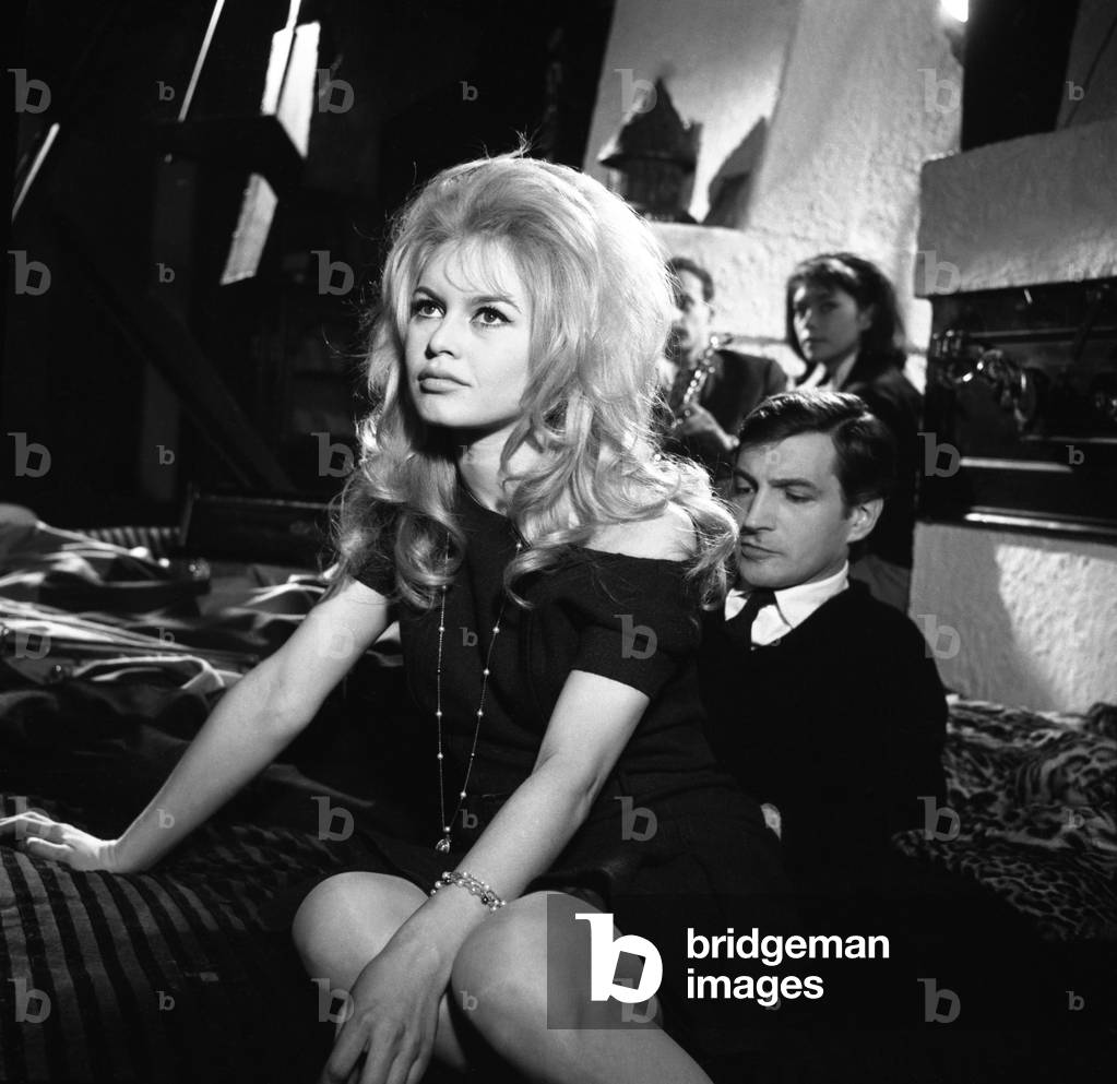 Le repos du guerrier (Love on a Pillow), directed by Roger Vadim, 1962 (film still)