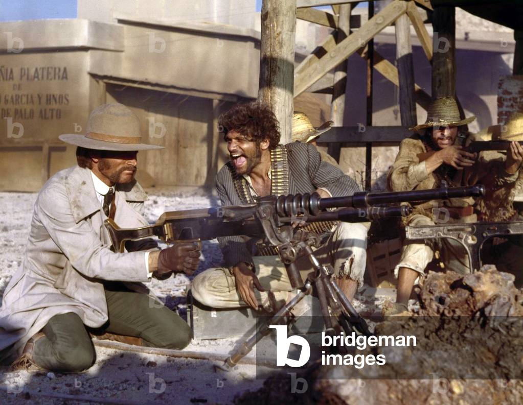Franco Nero And Tony Musante, Il Mercenario 1968 Directed By Sergio Corbucci