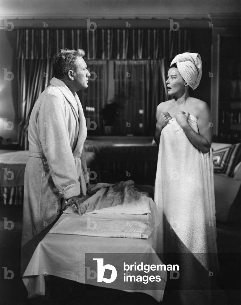 Spencer Tracy And Katharine Hepburn, Adam'S Rib 1949 Directed By George Cukor