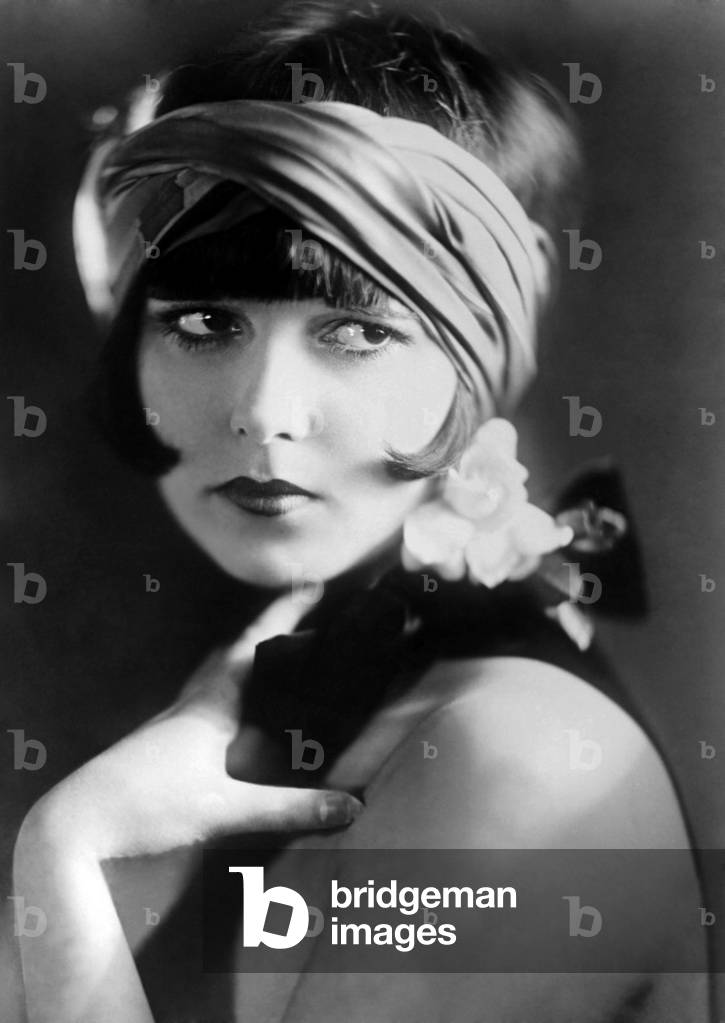 1925: Portrait Of Actress Louise Brooks.