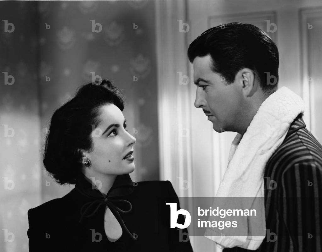 Elizabeth Taylor And Robert Taylor, Conspirator 1949 Directed By Victor Saville