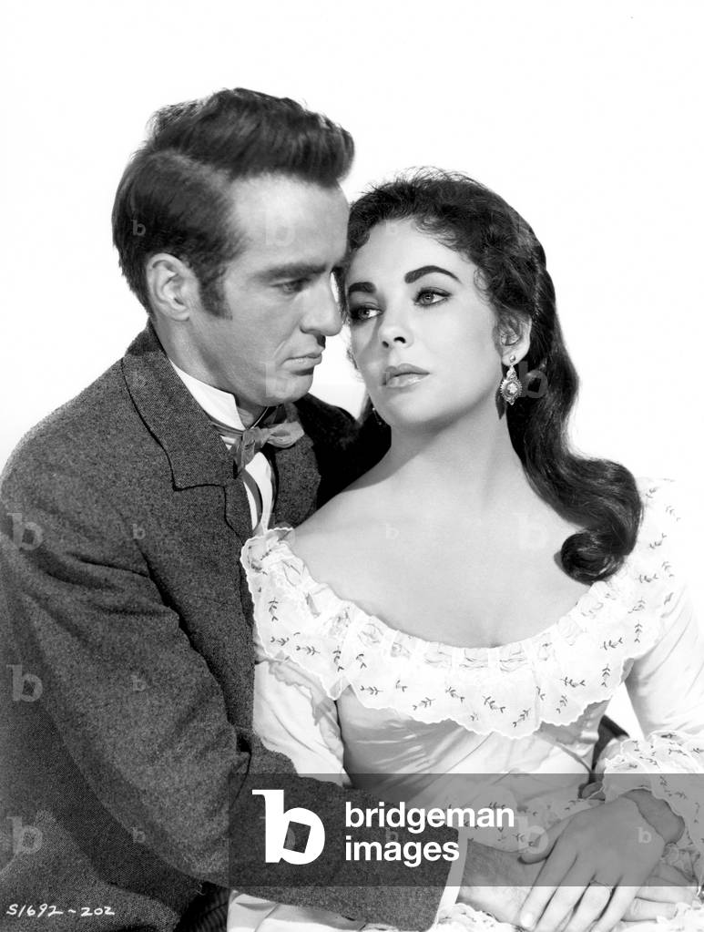 Montgomery Clift And Elizabeth Taylor
