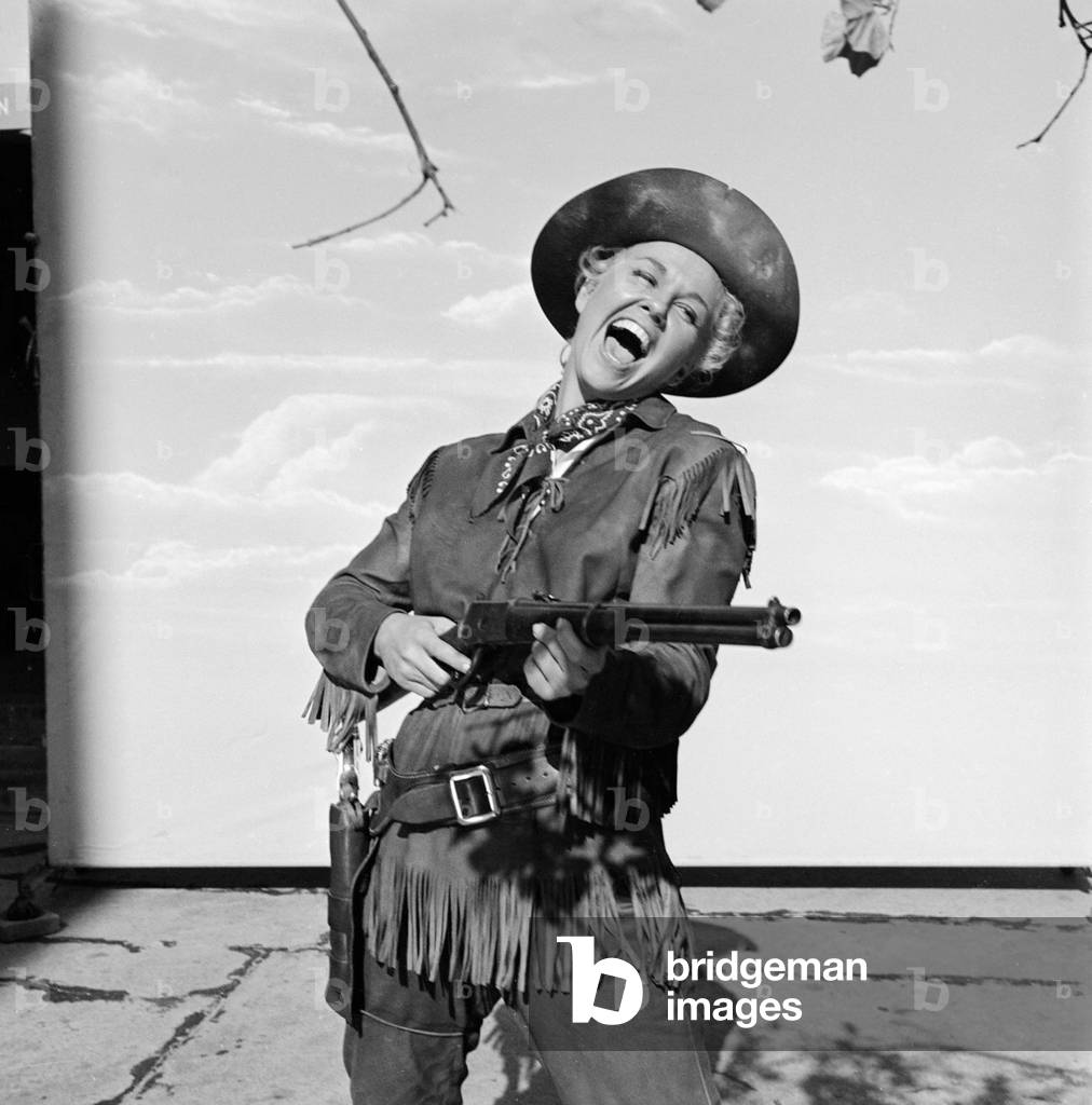 The blonde from the Wild West