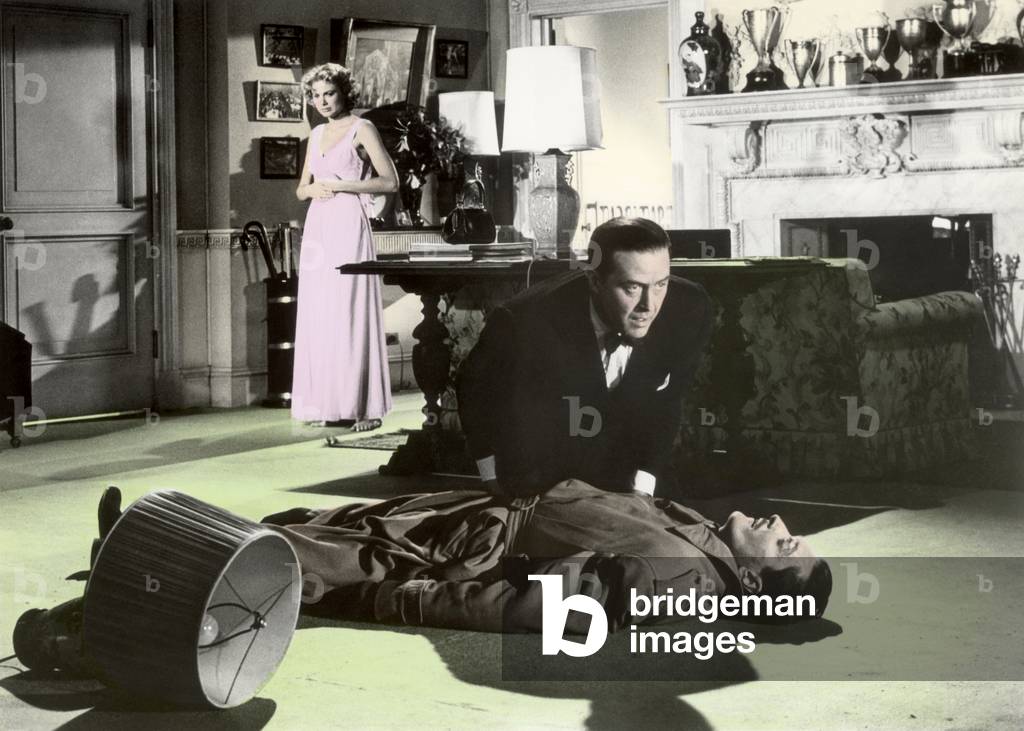 Grace Kelly And Ray Milland, Dial M For Murder 1954 Directed By Alfred Hitchcock