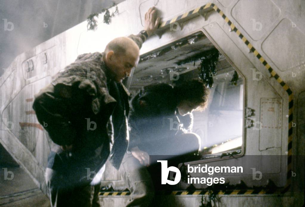 Charles Dance And Sigourney Weaver, Alien 3 1991 Directed By David Fincher