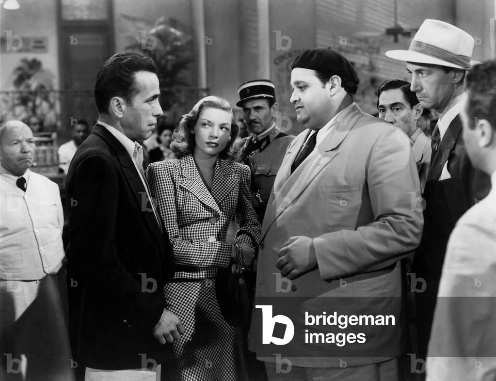 Humphrey Bogart, Lauren Bacall And Dan Seymour, To Have And To Have Not 1944 Directed By Howard Hawks