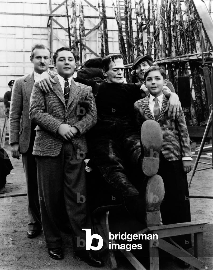 On The Set, Boris Karloff