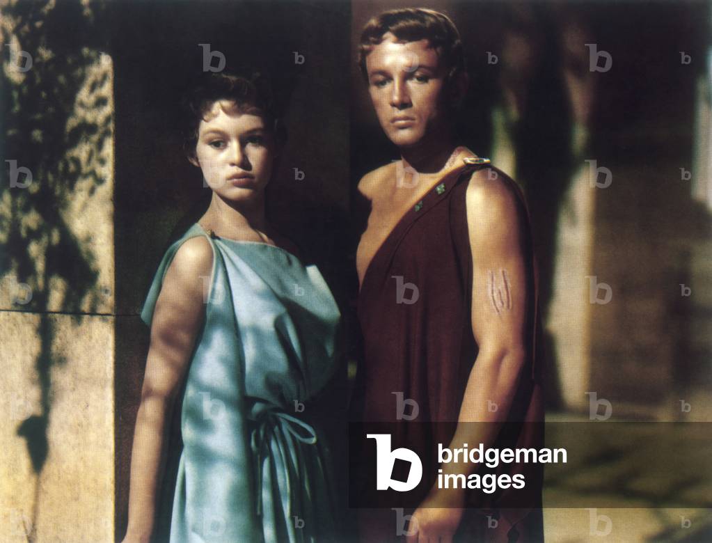 Brigitte Bardot And Jacques Sernas, 1954 (film still)