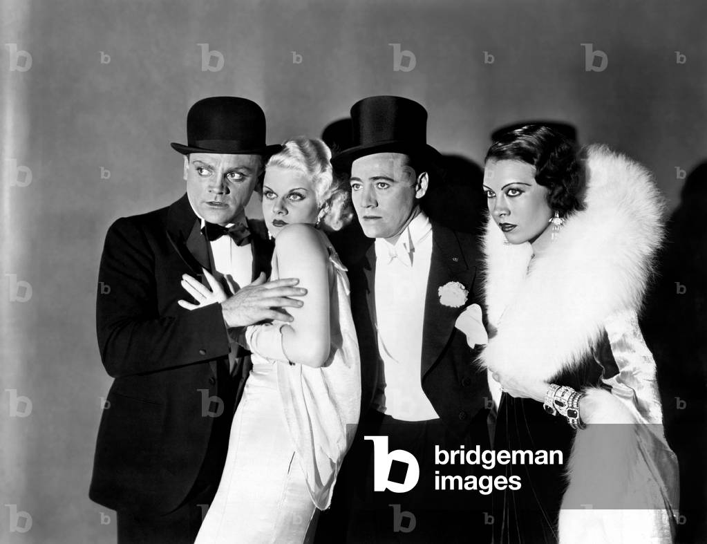 James Cagney, Jean Harlow, Leslie Fenton And Dorothy Gee.
