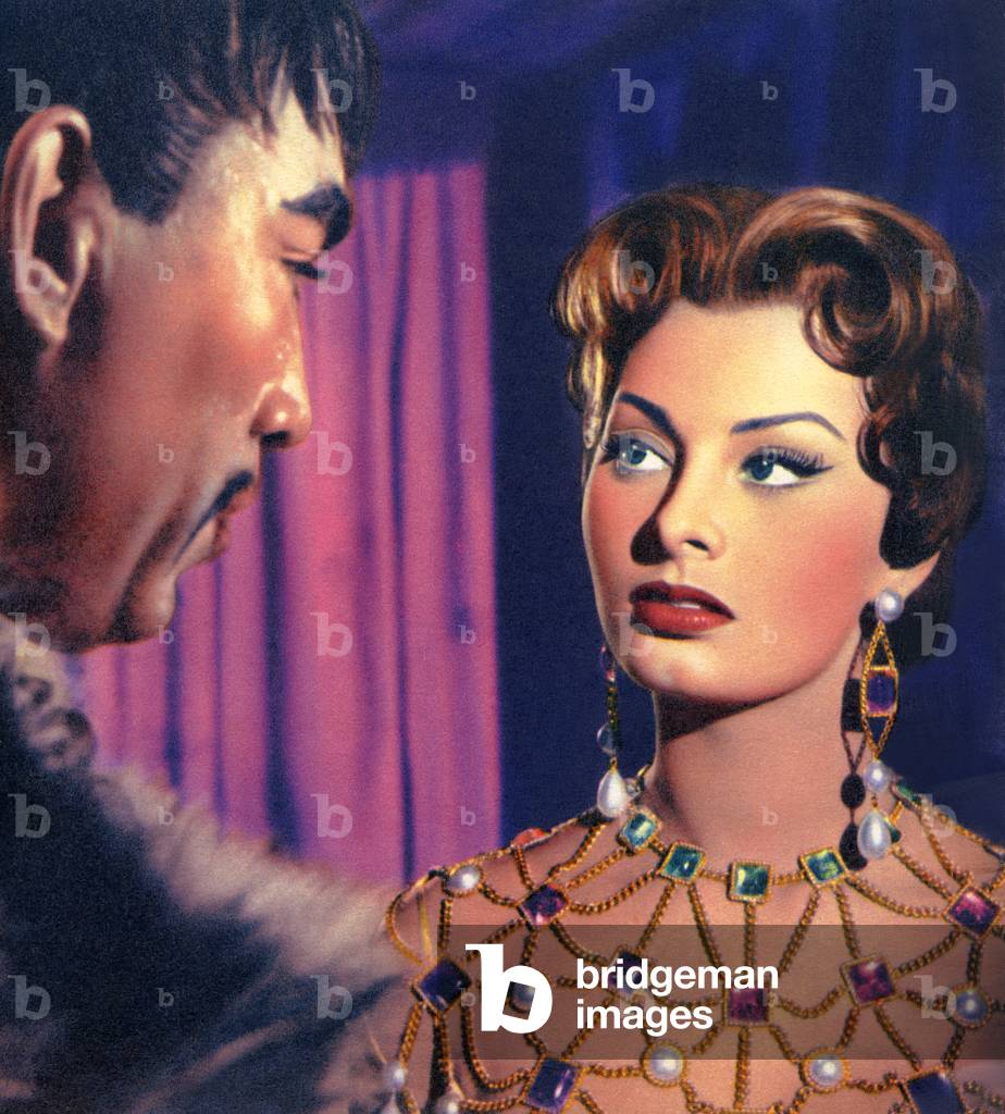 Anthony Quinn And Sophia Loren, Attila Flagello Di Dio / Attila Fleau De Dieu 1953 Directed By P