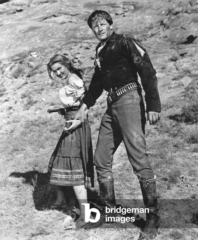 Virginia Mayo And Joel Mccrea., Colorado Territory 1949 Directed By Raoul Walsh