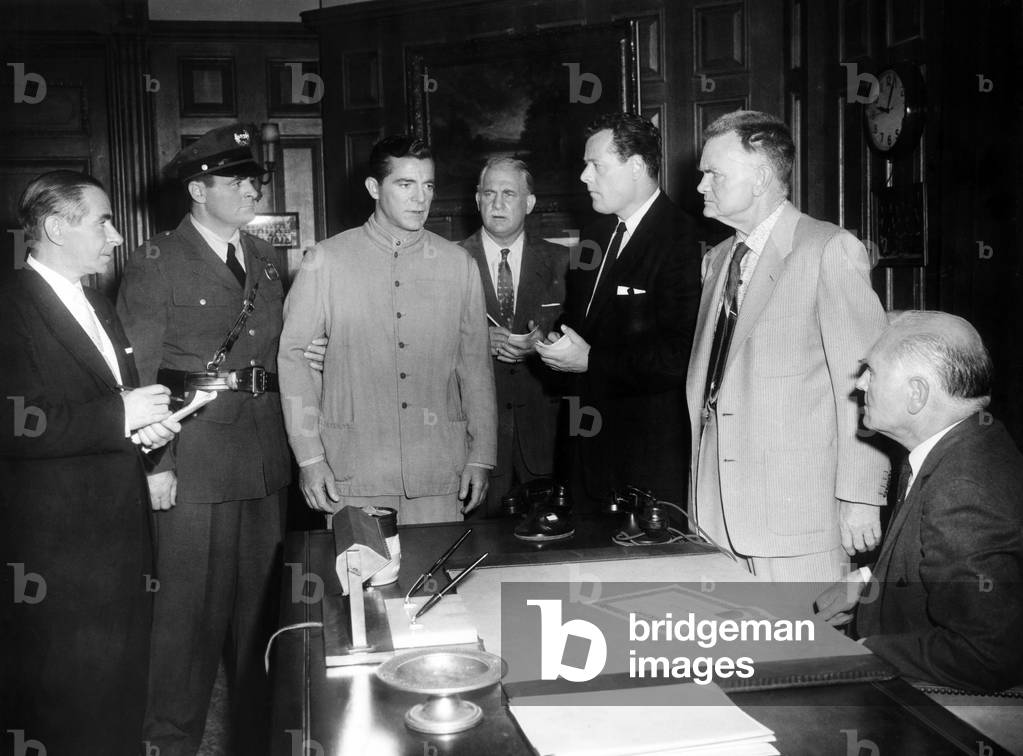BEYOND A REASONABLE DOUBT, 1956 directed by FRITZ LANG Dana Andrews (b/w photo)