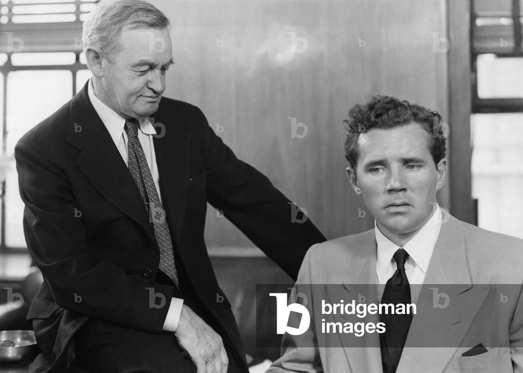 Barry Fitzgerald And Howard Duff